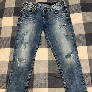 Silver Kenni Jeans